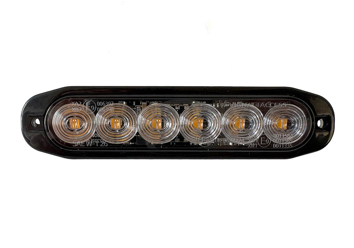 Orange directional light 6 Leds
